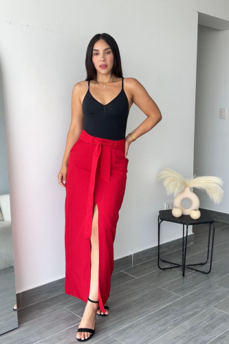 Falda Adriana - Rojo
