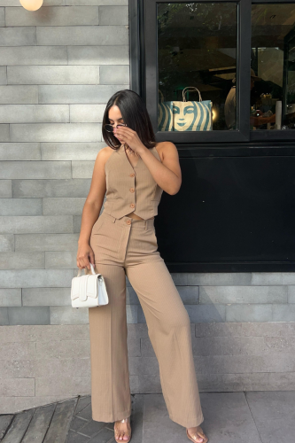 Conjunto Sofía - Caqui