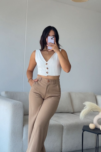 Chaleco Adriana - Perla