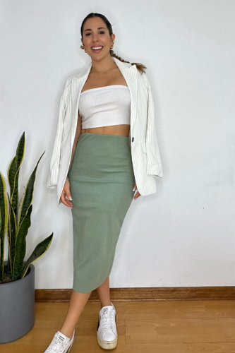 Falda Mía - Verde Jade