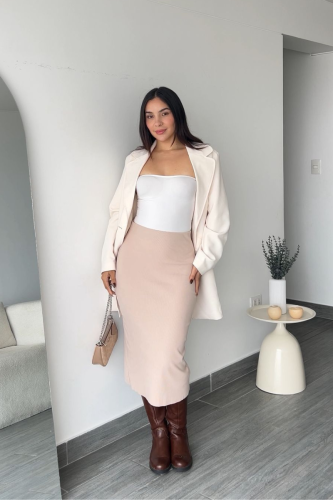 Falda Mia - Beige