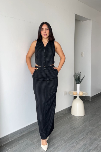 Conjunto Claudia - Negro