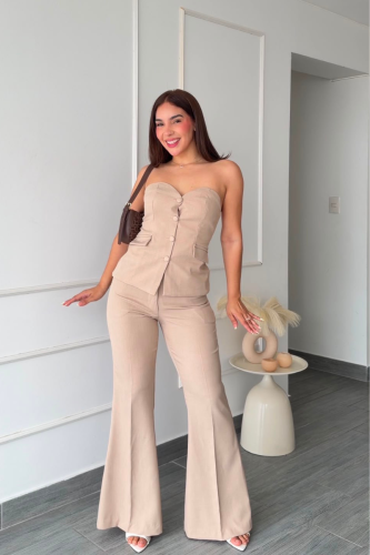 Conjunto Alessia - Beige