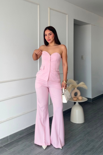 Conjunto Alessia - Rosado 